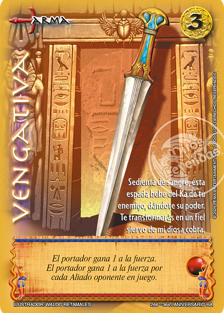 Vengativa (Aniversario de Ra - Cortesana)