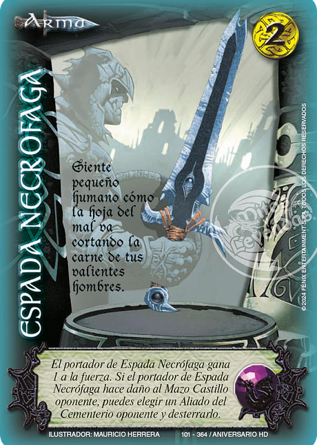 Espada Necrofaga (HD Aniversario - Real - Rework)