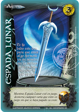 Espada Lunar (HD Aniversario - Real)