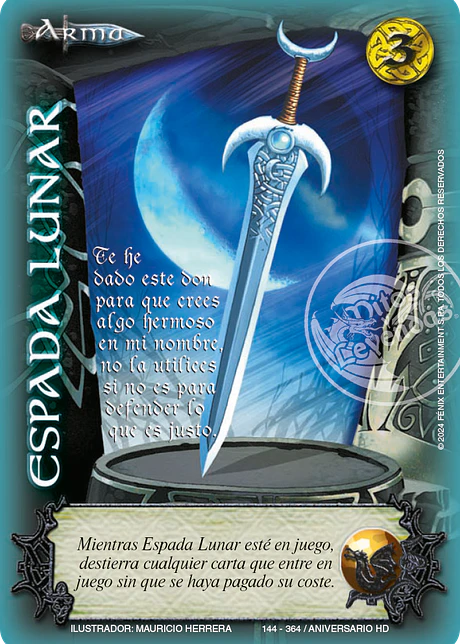 Espada Lunar (HD Aniversario - Real)