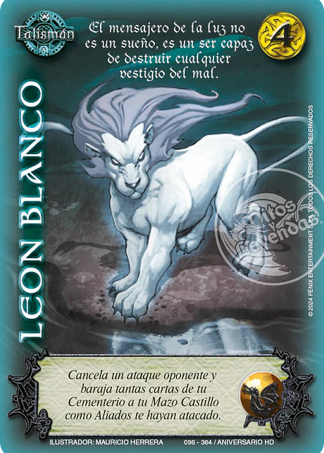 León Blanco (HD Aniversario - Real)