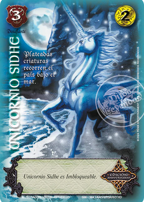 Unicornio Sidhe (HD Aniversario -  Edición Aniversario)