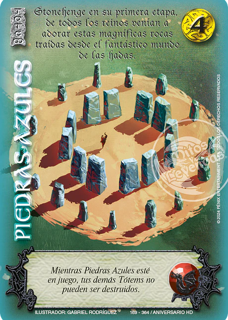 Piedras Azules (HD Aniversario - VC Foil)