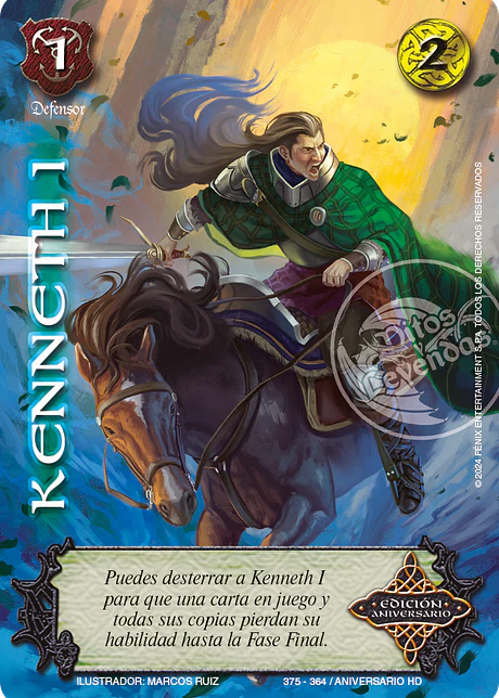 Kenneth I (HD Aniversario -  Kit Luz)