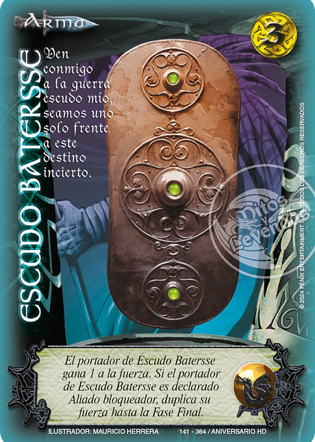 Escudo Batersse (HD Aniversario - Real)