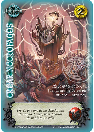 Crear Necrofagos (HD Aniversario - Cortesana)