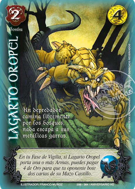 Lagarto Oropel (HD Aniversario - Vasalla)