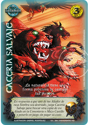 Cacería Salvaje (HD Aniversario - Real)