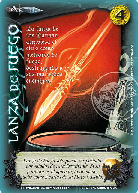 Lanza de Fuego (HD Aniversario - Real)