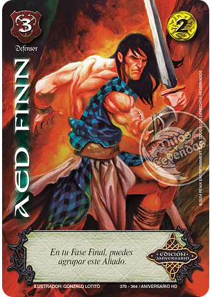 Aed Finn (HD Aniversario -  Kit Luz)
