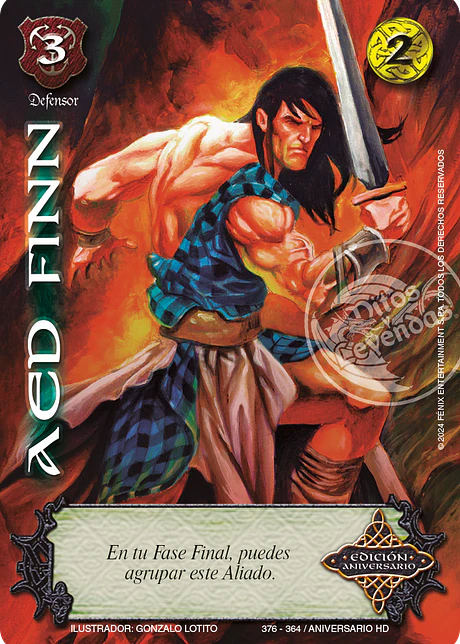 Aed Finn (HD Aniversario -  Kit Luz)