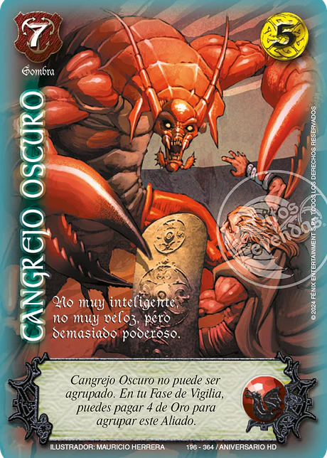 Cangrejo Oscuro (HD Aniversario - Cortesana)