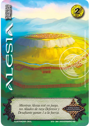 Alesia (HD Aniversario -  Kit Luz)