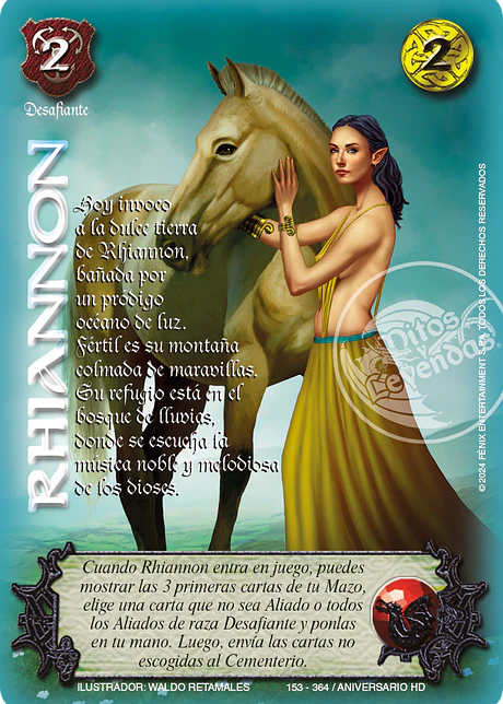 Rhiannon (HD Aniversario - VC Foil)