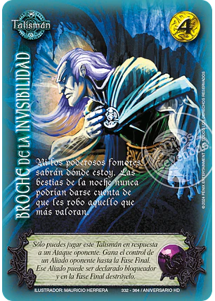 Broche de la Invisibilidad (HD Aniversario - Vasalla - Rework)