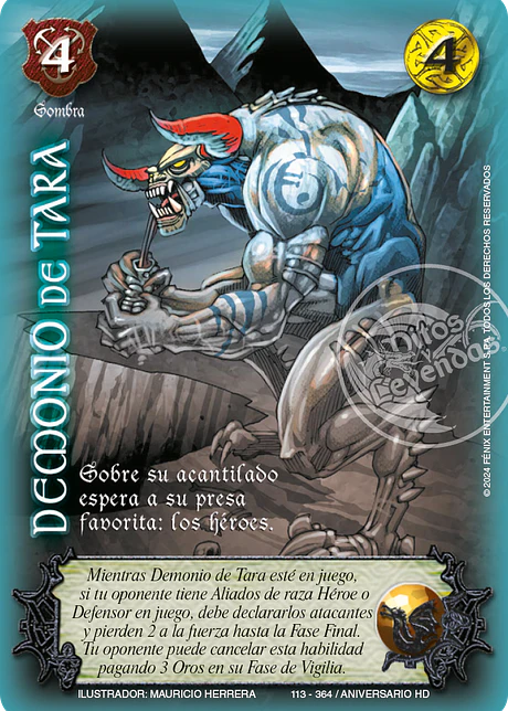 Demonio de Tara (HD Aniversario - Real)