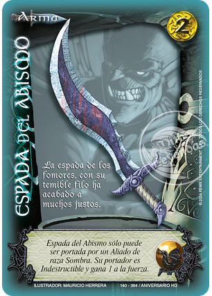 Espada del Abismo (HD Aniversario - Real)
