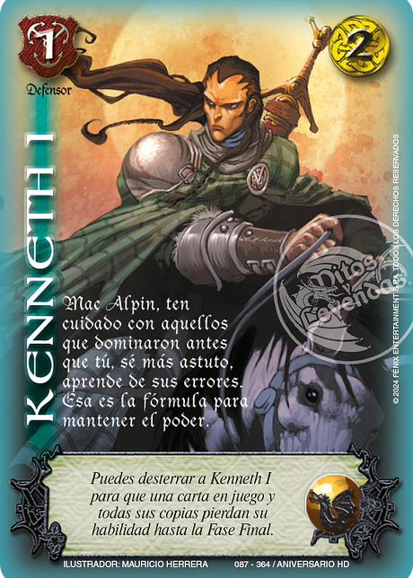 Kenneth I (HD Aniversario - Real)