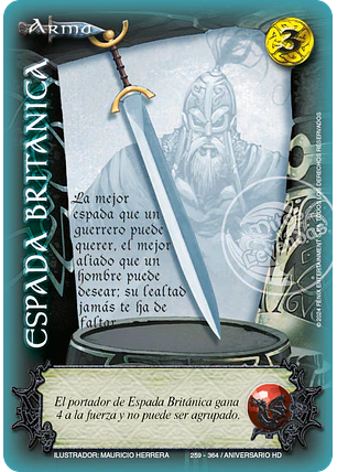 Espada Británica (HD Aniversario - Cortesana)