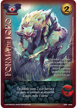 Forma de Lobo (Kit Drácula)