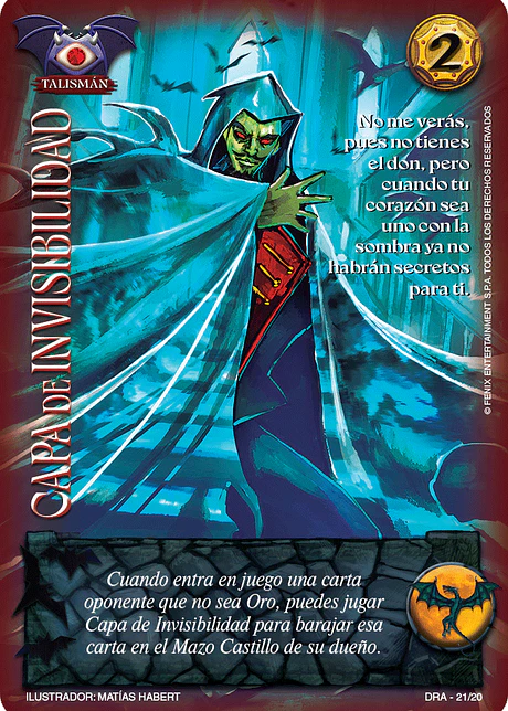 Capa de Invisibilidad (Kit Drácula - Promocional)