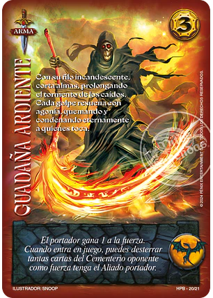 Guadaña Ardiente  (Kit Inferno)
