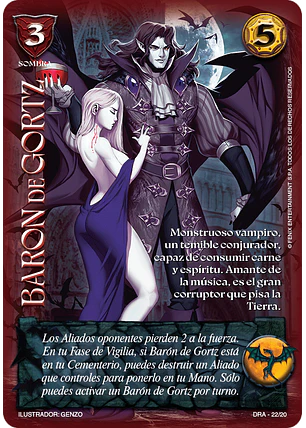 Baron de Gortz (Kit Drácula - Promocional)