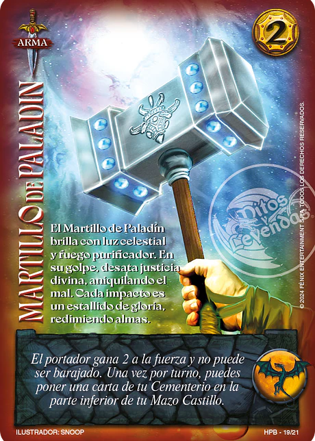 Martillo de Paladín (Kit Inferno)