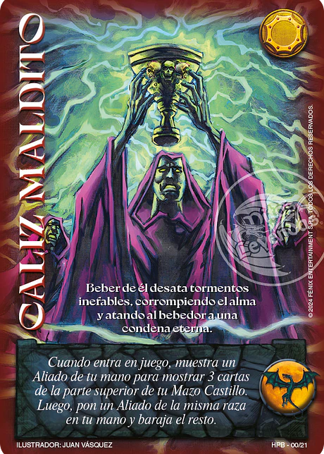 Cáliz Maldito (Kit Inferno)