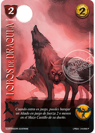 Lobos de Drácula (Kit Drácula - Promocional)