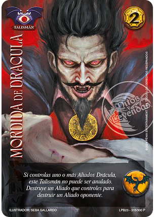 Mordida de Drácula (Kit Drácula - Promocional)