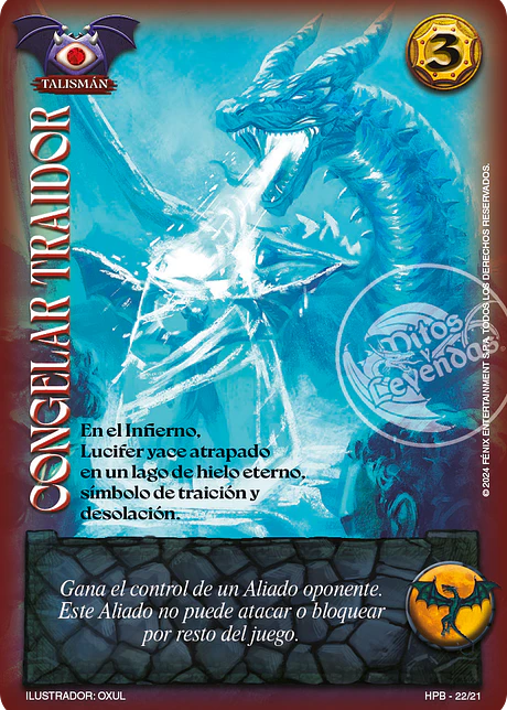 Congelar Traidor (Kit Inferno - Promocional)
