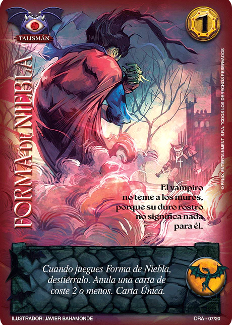 Forma de Niebla (Kit Drácula)