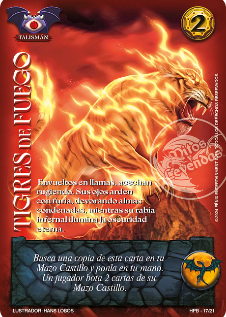 Tigres de Fuego (Kit Inferno)