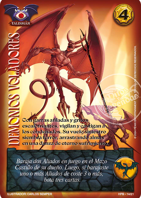 Demonios Voladores (Kit Inferno)