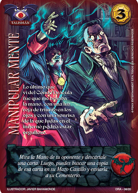 Manipular Mente (Kit Drácula)