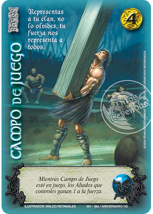 Campo de Juego (HD Aniversario - Vasalla)