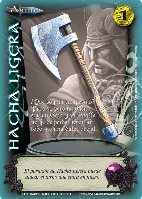 Hacha Ligera (HD Aniversario - Vasalla - Rework)