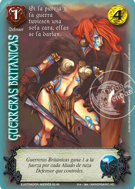 Guerreras Britanicas (HD Aniversario - Vasalla)