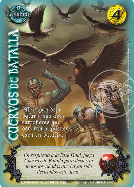 Cuervos de Batalla (HD Aniversario - Cortesana)