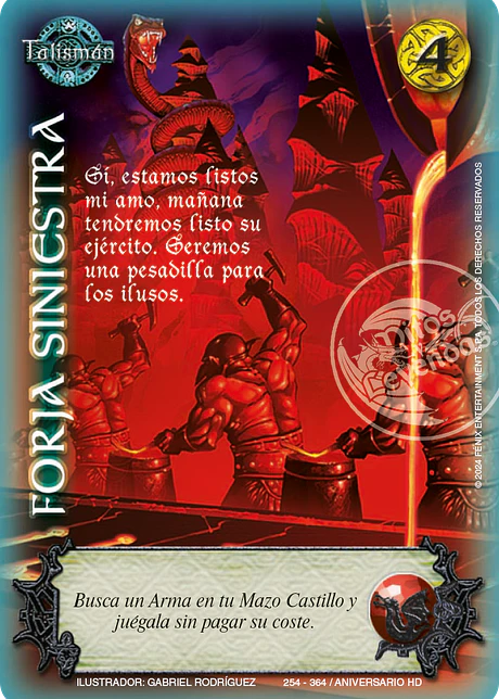 Forja Siniestra (HD Aniversario - Cortesana)