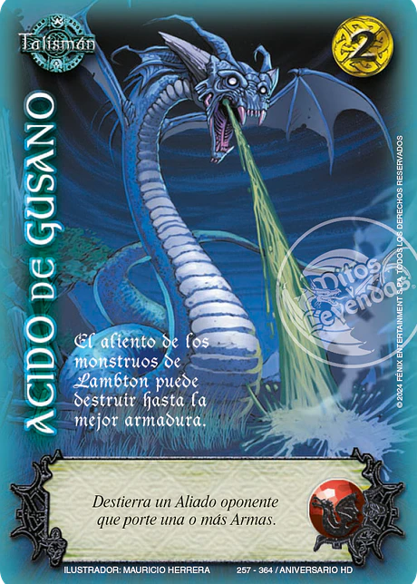 Ácido de Gusano (HD Aniversario - Cortesana)