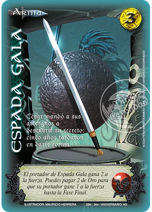 Espada Gala (HD Aniversario - Cortesana)