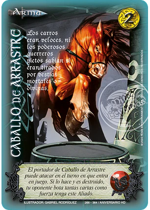 Caballo de Arrastre (HD Aniversario - Cortesana)