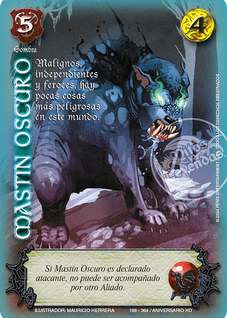 Mastin Oscuro (HD Aniversario - Cortesana)