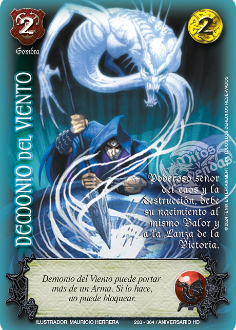 Demonio del Viento (HD Aniversario - Cortesana)