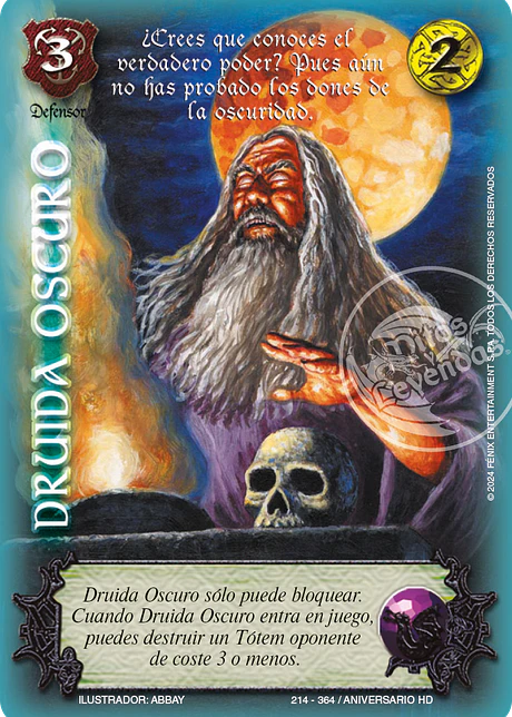 Druida Oscuro (HD Aniversario - Cortesana - Rework)