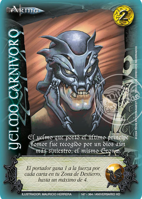 Yelmo Carnívoro (HD Aniversario - Real)