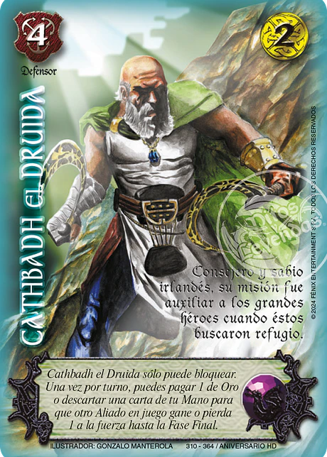 Cathbadh el Druida (HD Aniversario - Vasalla - Rework)