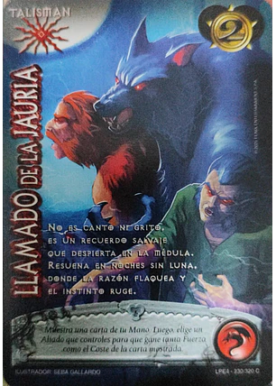 Llamado de Jauría (LPE4 - Cortesana)